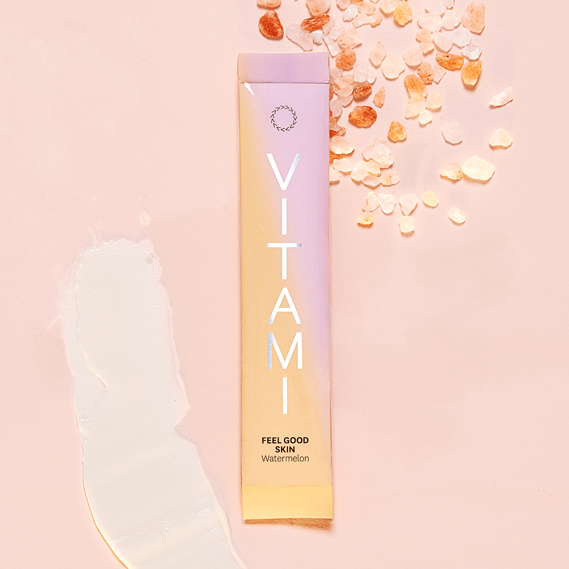 FEEL GOOD SKIN <small>A unique blend of vitamins for glowing skin.</small>